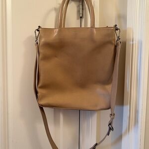 Matt and Nat Tan Leather Tote Bag